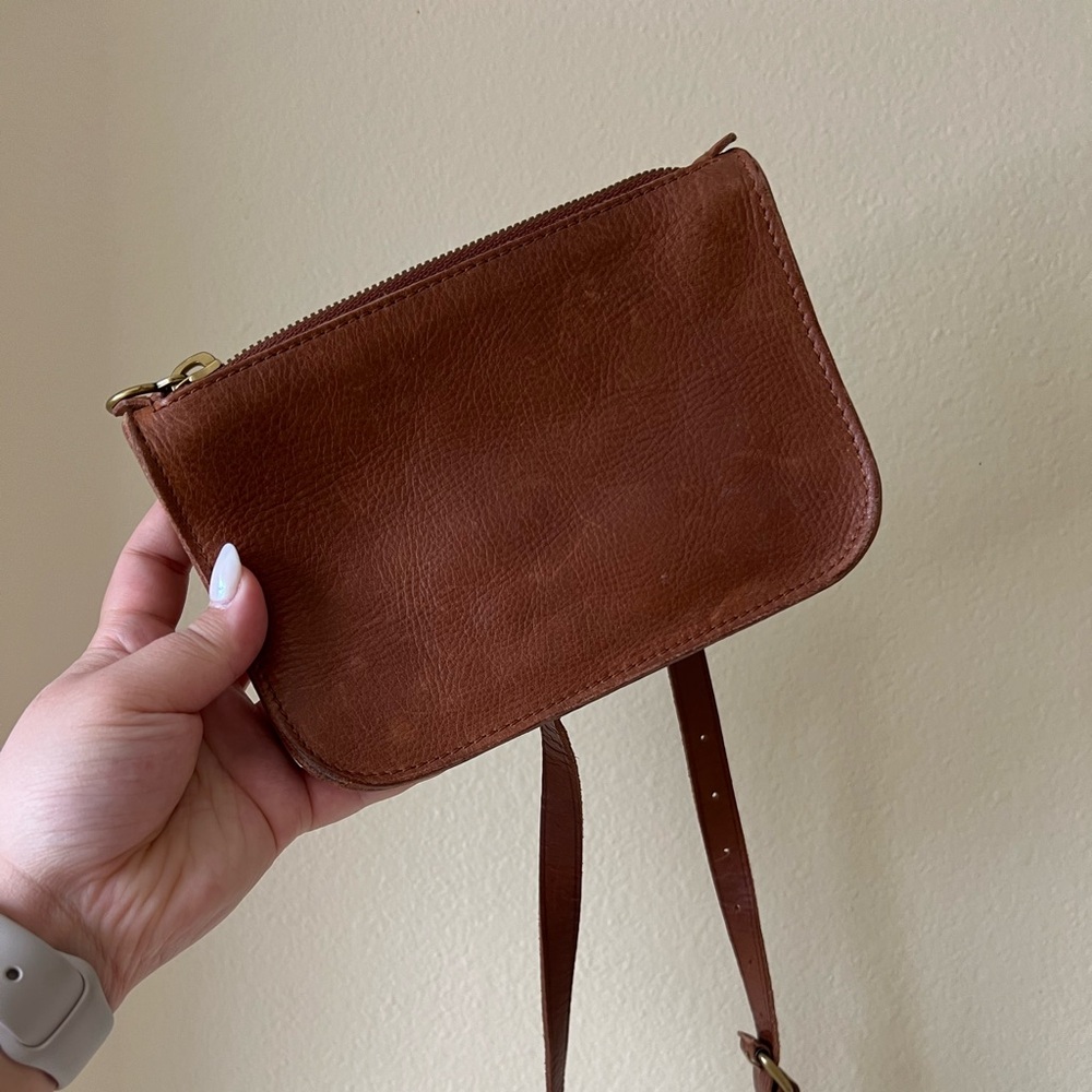 Madewell Brown Leather Belt Bag